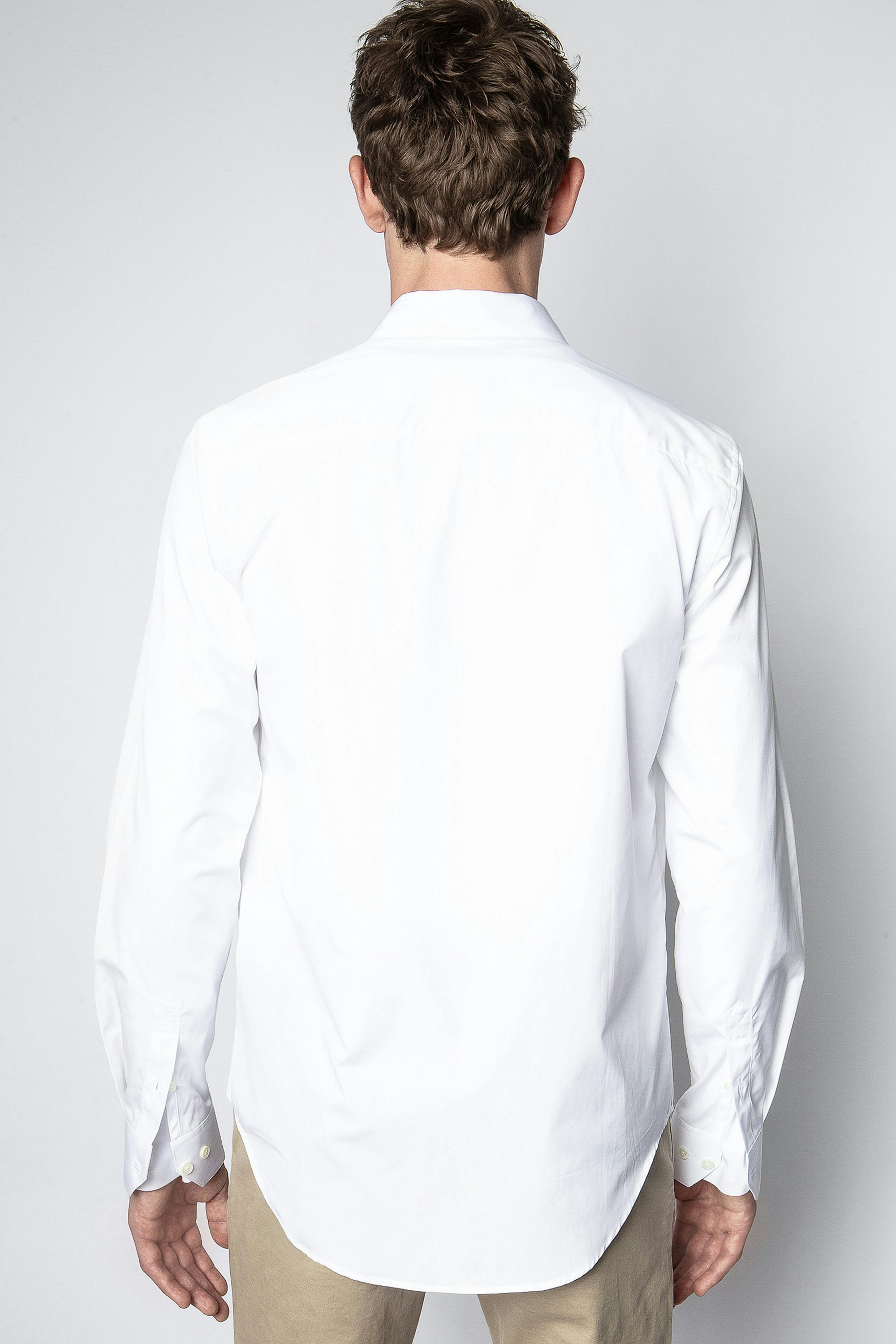 Camisa Sydney Pop - Camisa blanca para hombre.